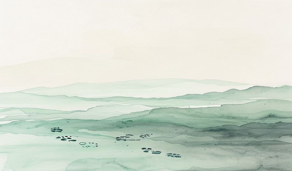 건강한 발걸음의 흐름